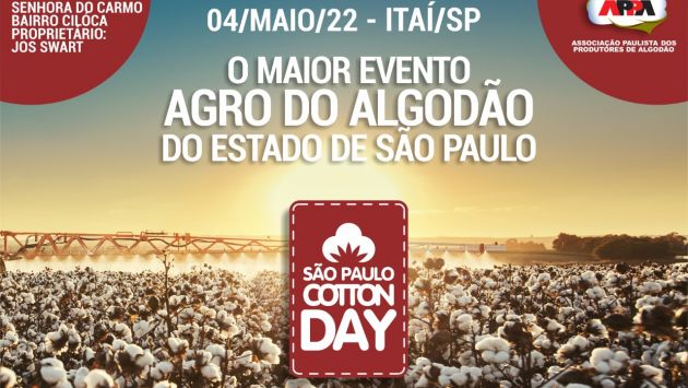 APPA divulga a programação do  SÃO PAULO COTTON DAY 2022